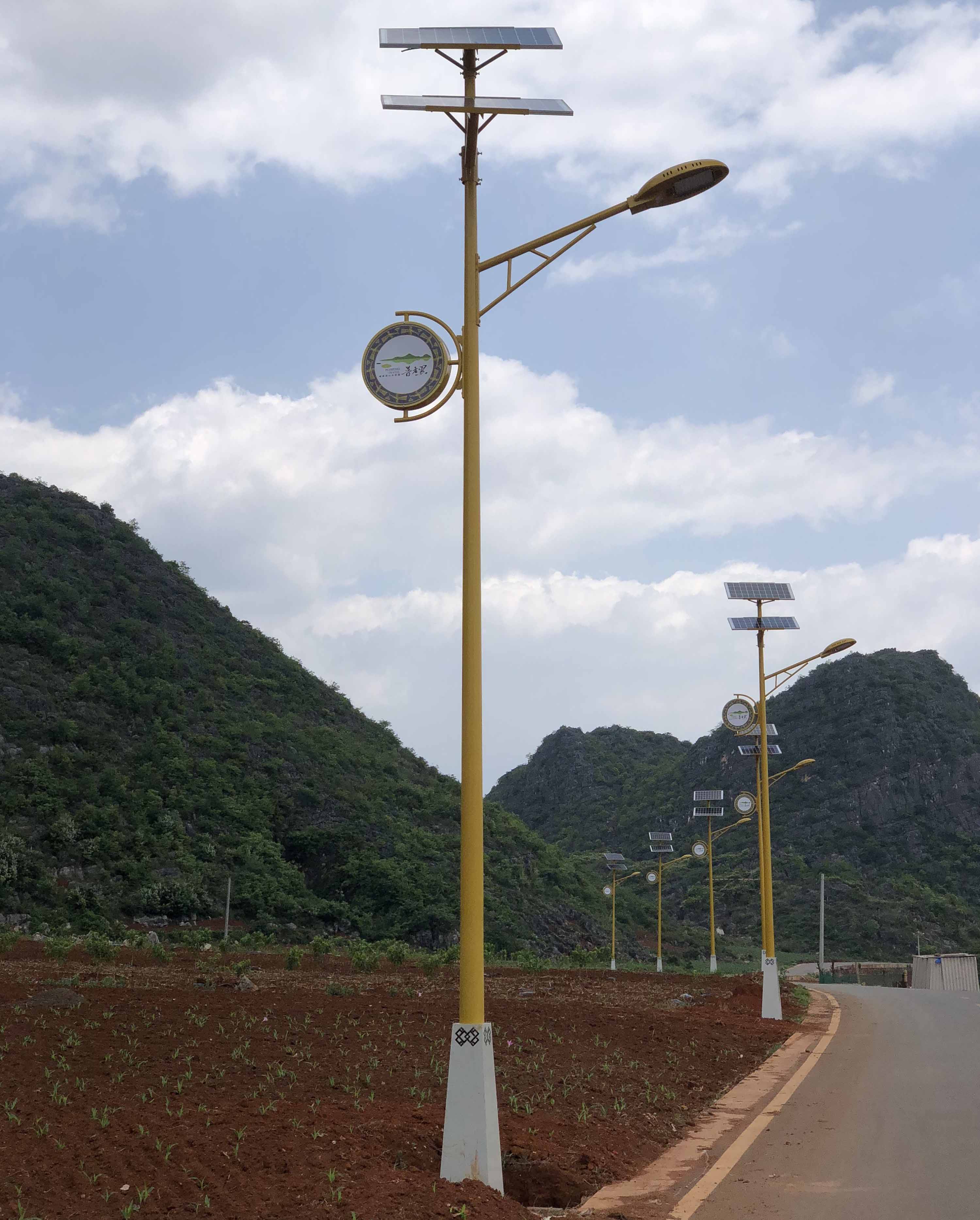 桂林市民族特色路灯工程