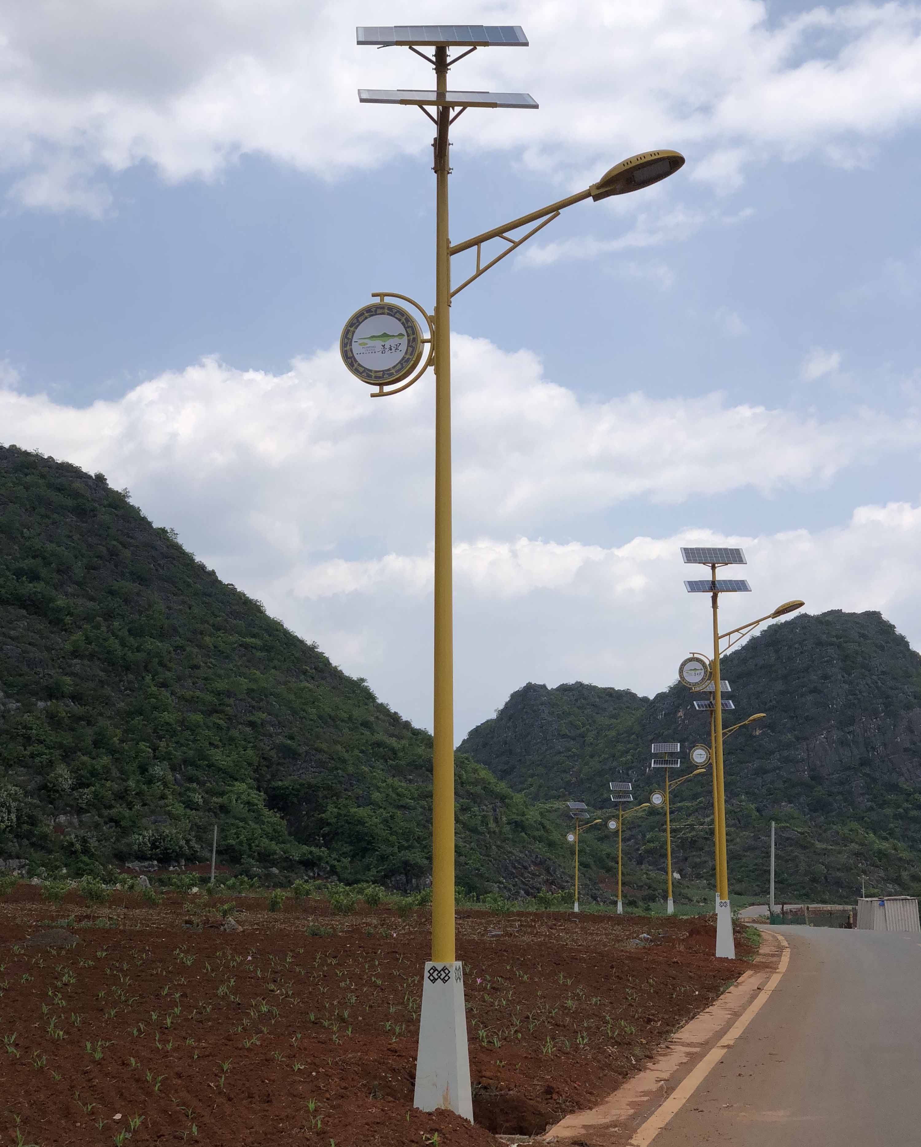 民族特色路灯