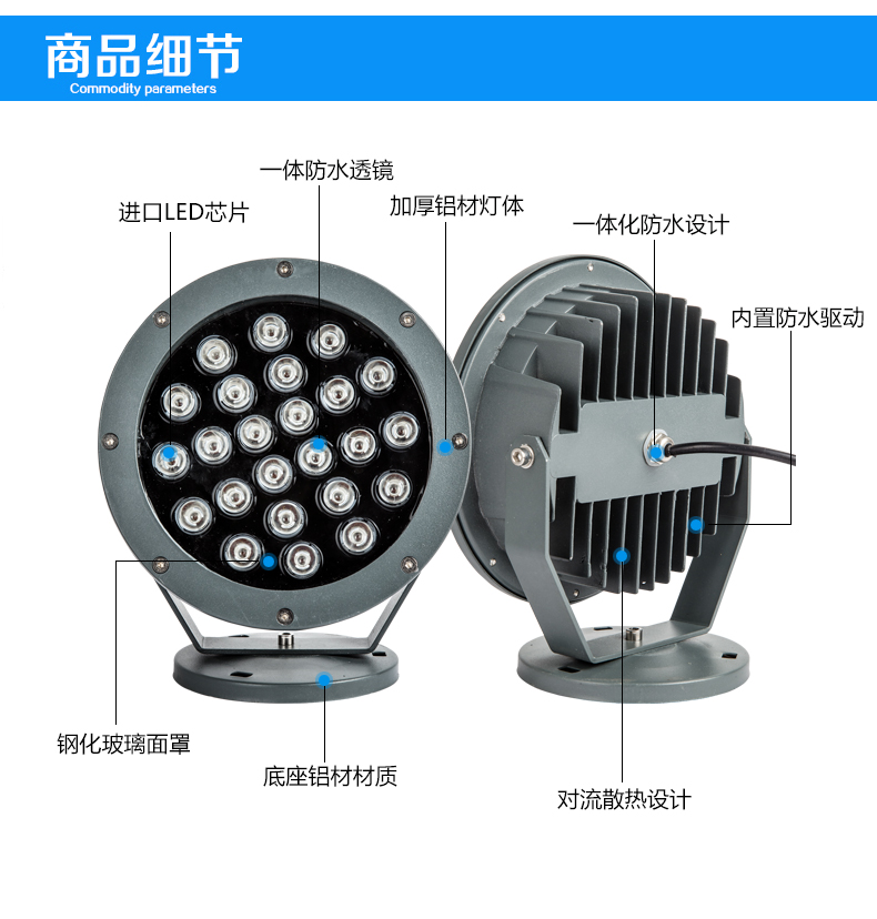 圆形投光灯 圆形投光灯