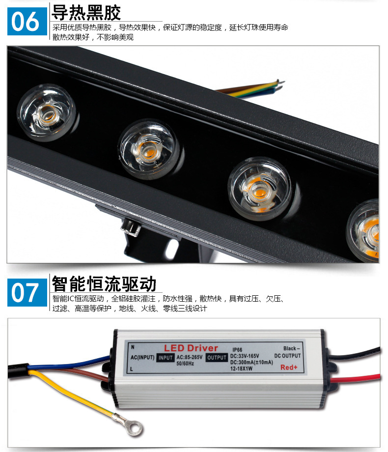 LED洗墙灯 xqd-02 LED洗墙灯 xqd-02