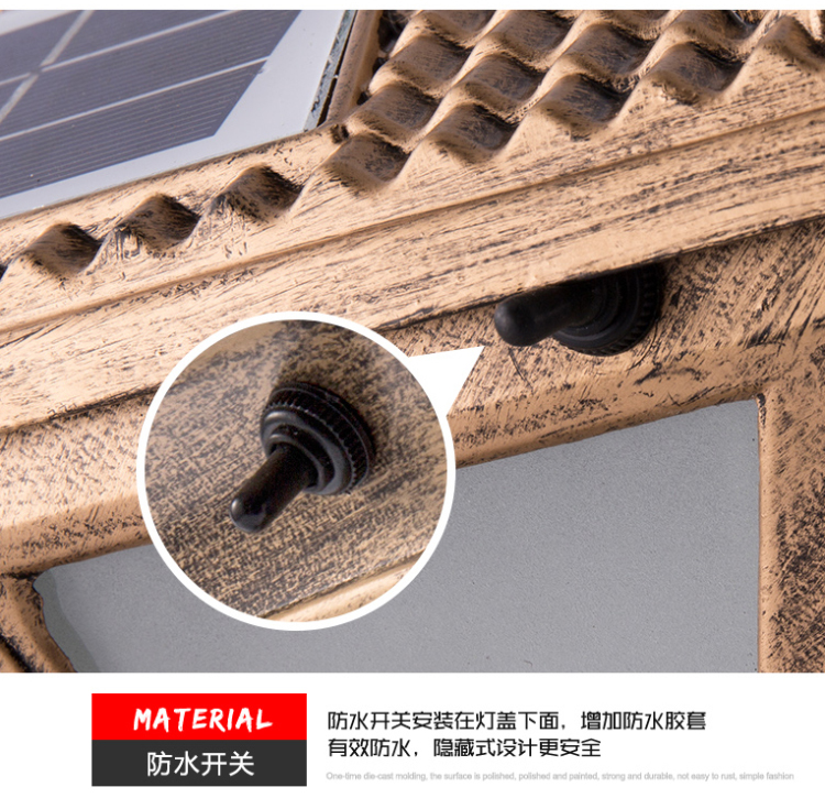 太阳能柱头灯 太阳能柱头灯
