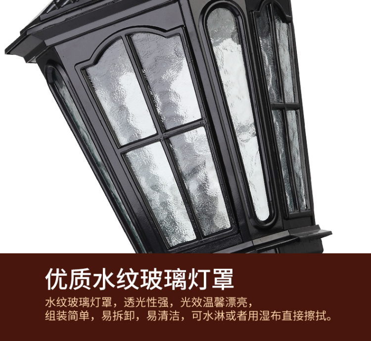 复古柱头灯 复古柱头灯